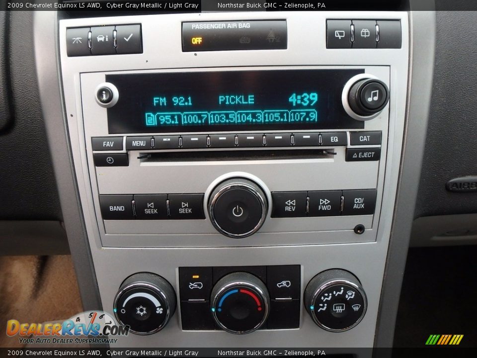 2009 Chevrolet Equinox LS AWD Cyber Gray Metallic / Light Gray Photo #26