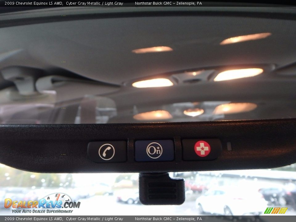 2009 Chevrolet Equinox LS AWD Cyber Gray Metallic / Light Gray Photo #27