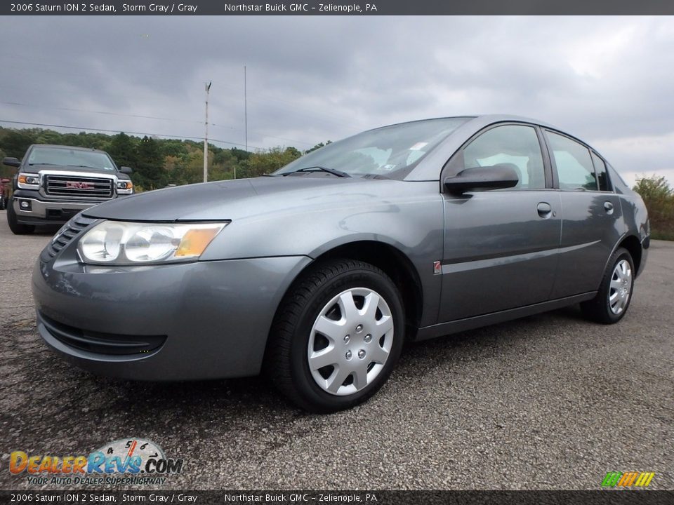 2006 Saturn ION 2 Sedan Storm Gray / Gray Photo #1