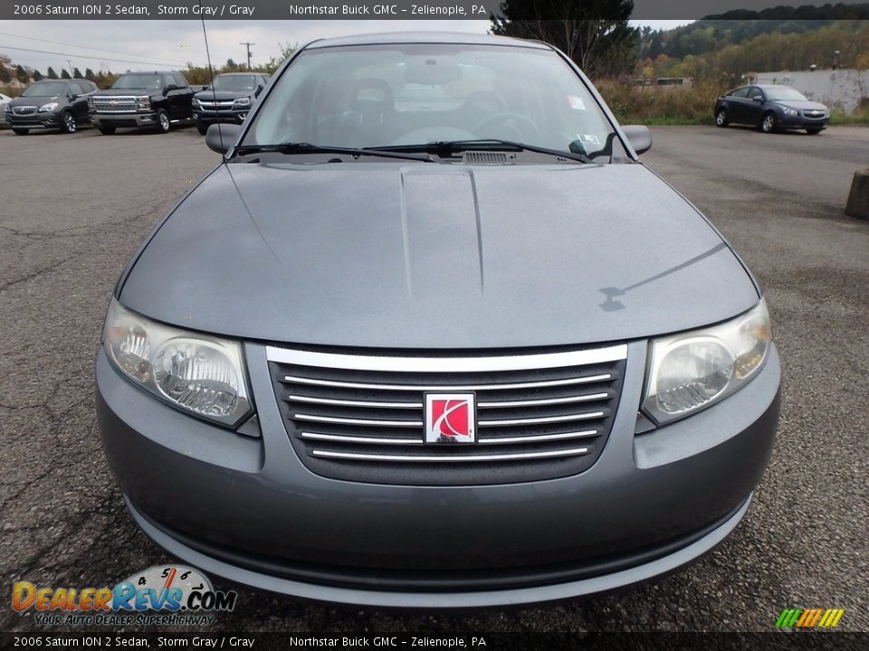 2006 Saturn ION 2 Sedan Storm Gray / Gray Photo #3