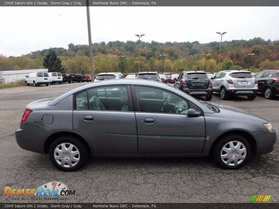 2006 Saturn ION 2 Sedan Storm Gray / Gray Photo #5