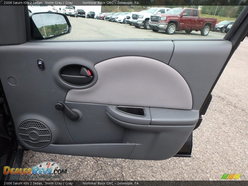 2006 Saturn ION 2 Sedan Storm Gray / Gray Photo #7