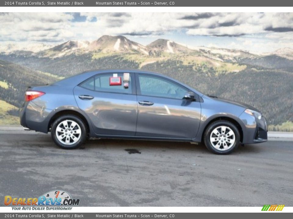 2014 Toyota Corolla S Slate Metallic / Black Photo #2