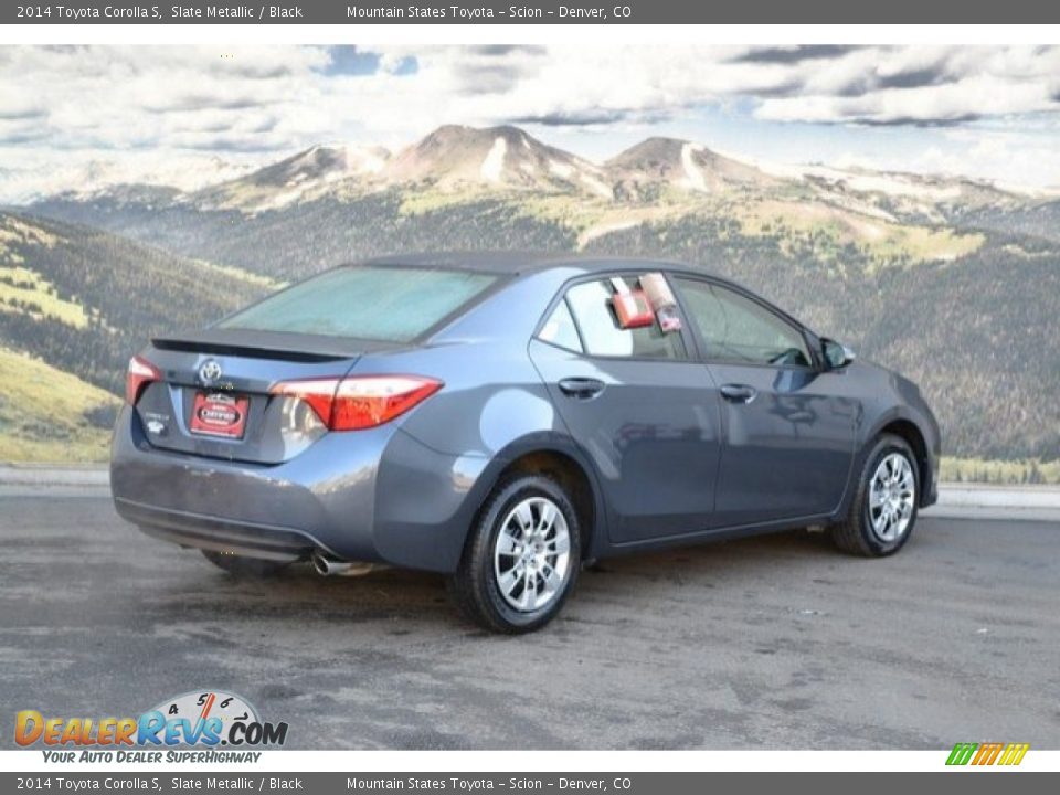 2014 Toyota Corolla S Slate Metallic / Black Photo #3