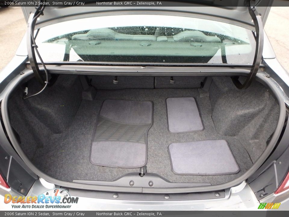 2006 Saturn ION 2 Sedan Storm Gray / Gray Photo #11
