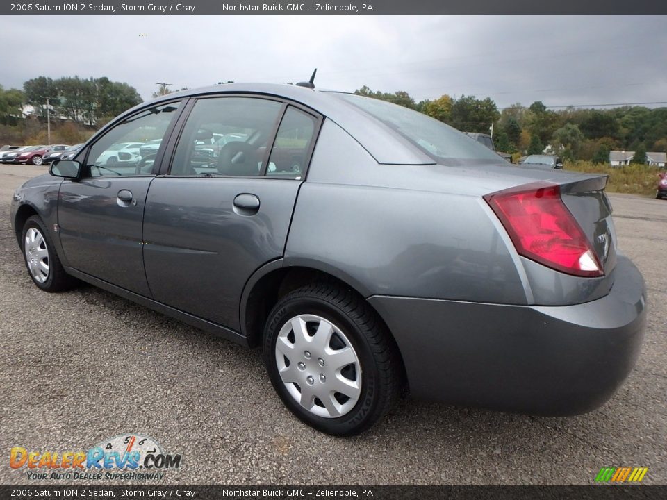 2006 Saturn ION 2 Sedan Storm Gray / Gray Photo #12