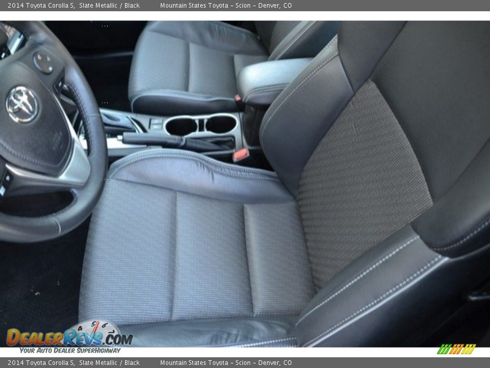 2014 Toyota Corolla S Slate Metallic / Black Photo #11