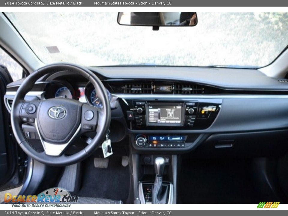 2014 Toyota Corolla S Slate Metallic / Black Photo #13