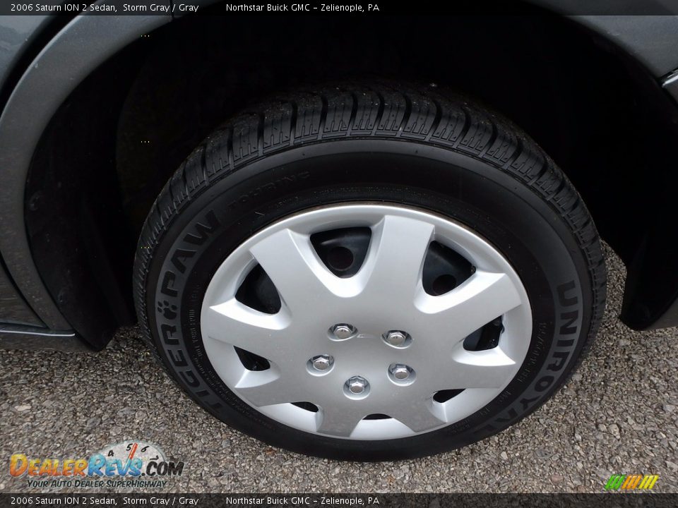 2006 Saturn ION 2 Sedan Storm Gray / Gray Photo #14