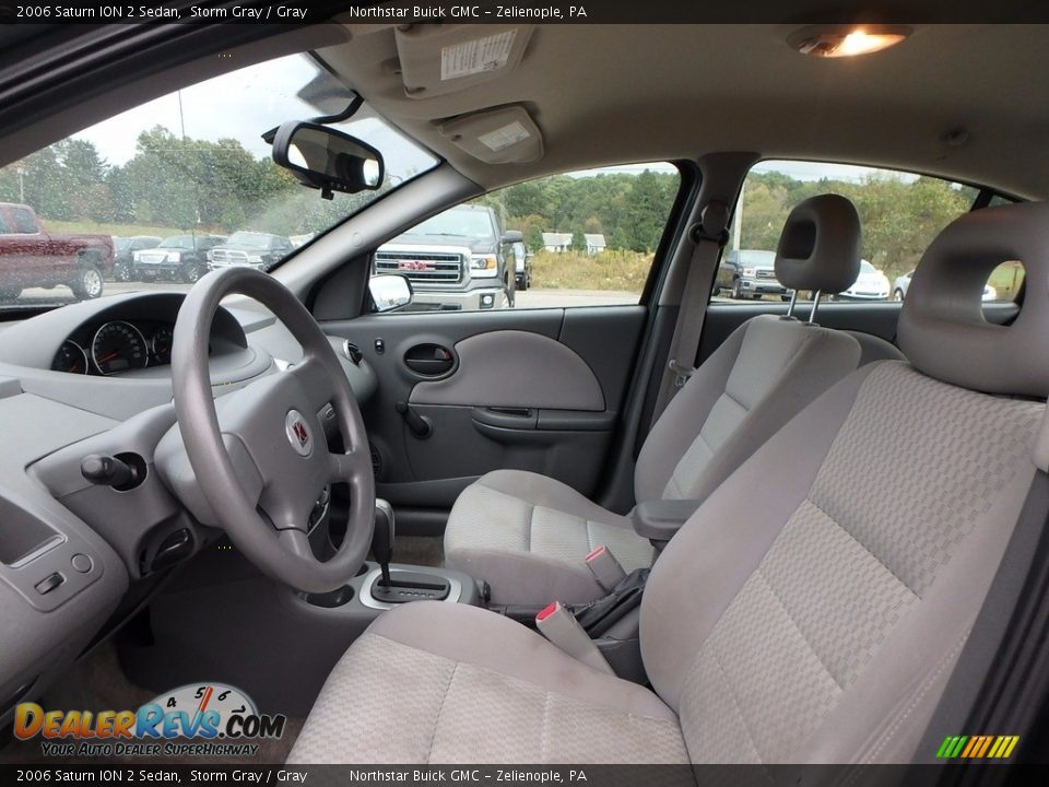 2006 Saturn ION 2 Sedan Storm Gray / Gray Photo #15
