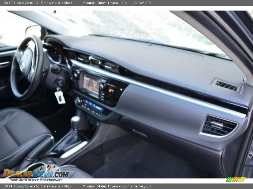 2014 Toyota Corolla S Slate Metallic / Black Photo #16