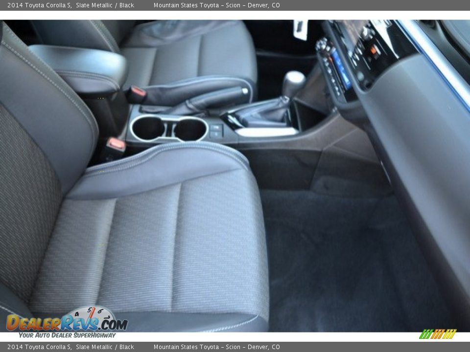 2014 Toyota Corolla S Slate Metallic / Black Photo #17