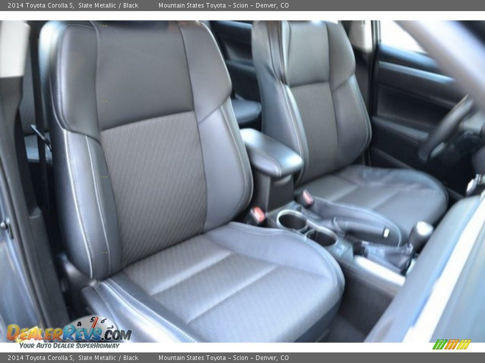 2014 Toyota Corolla S Slate Metallic / Black Photo #18