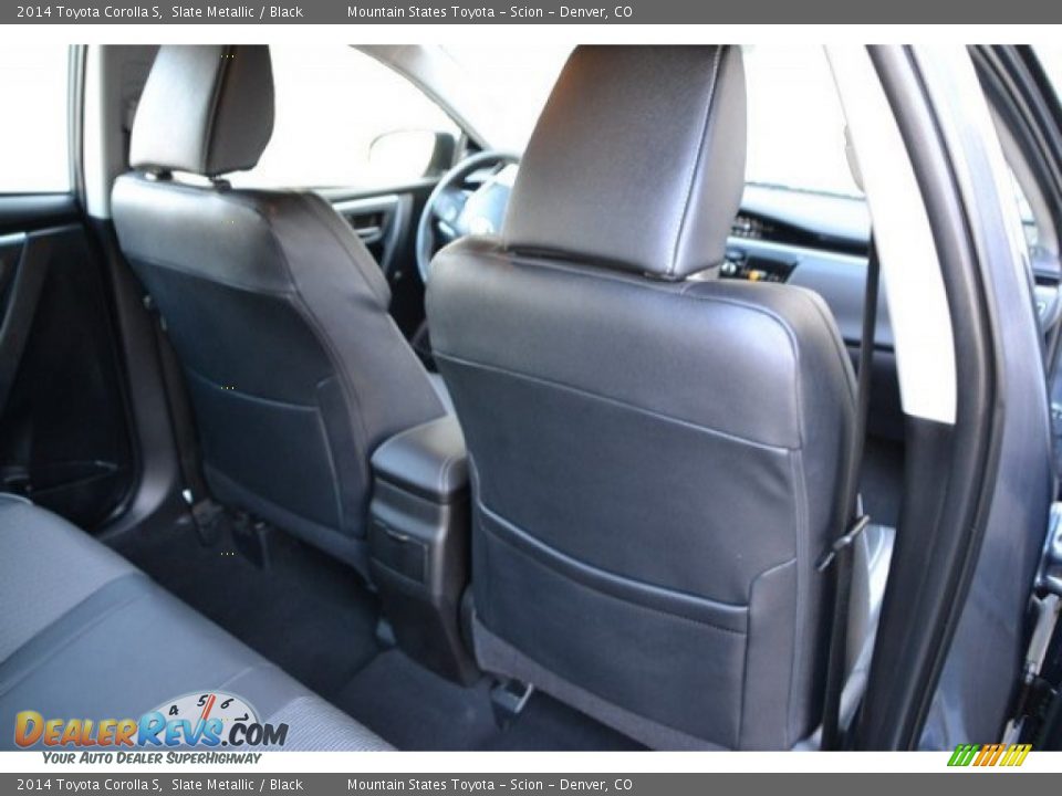 2014 Toyota Corolla S Slate Metallic / Black Photo #20