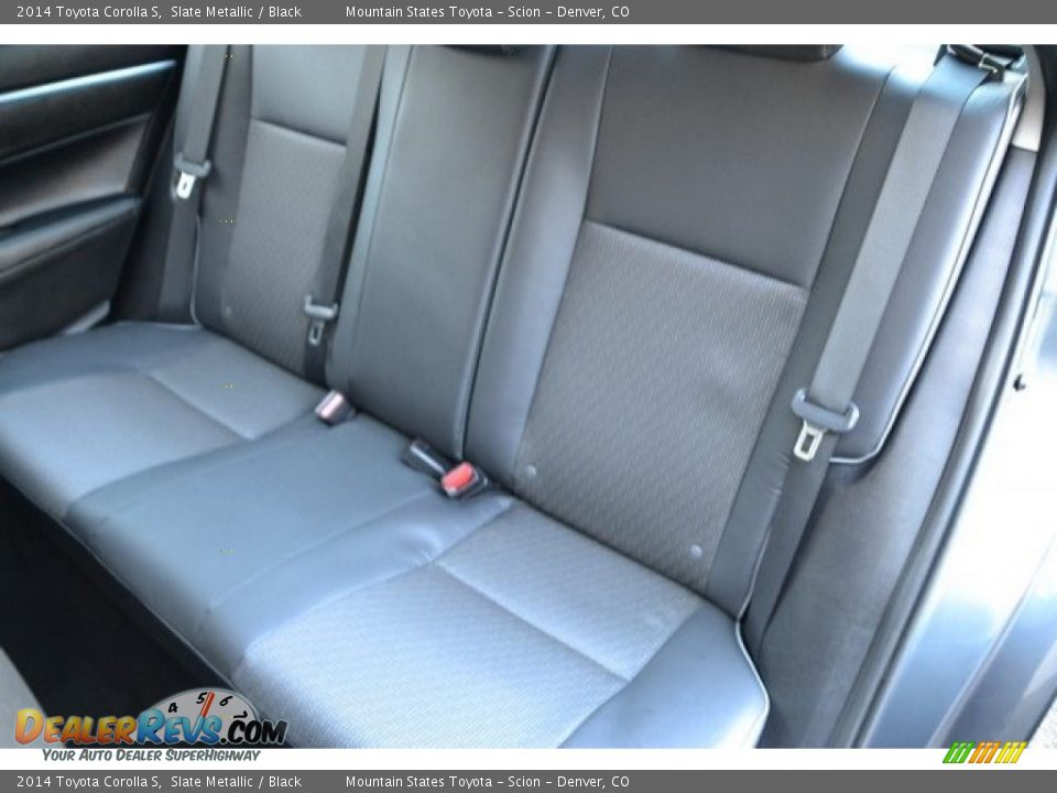 2014 Toyota Corolla S Slate Metallic / Black Photo #22