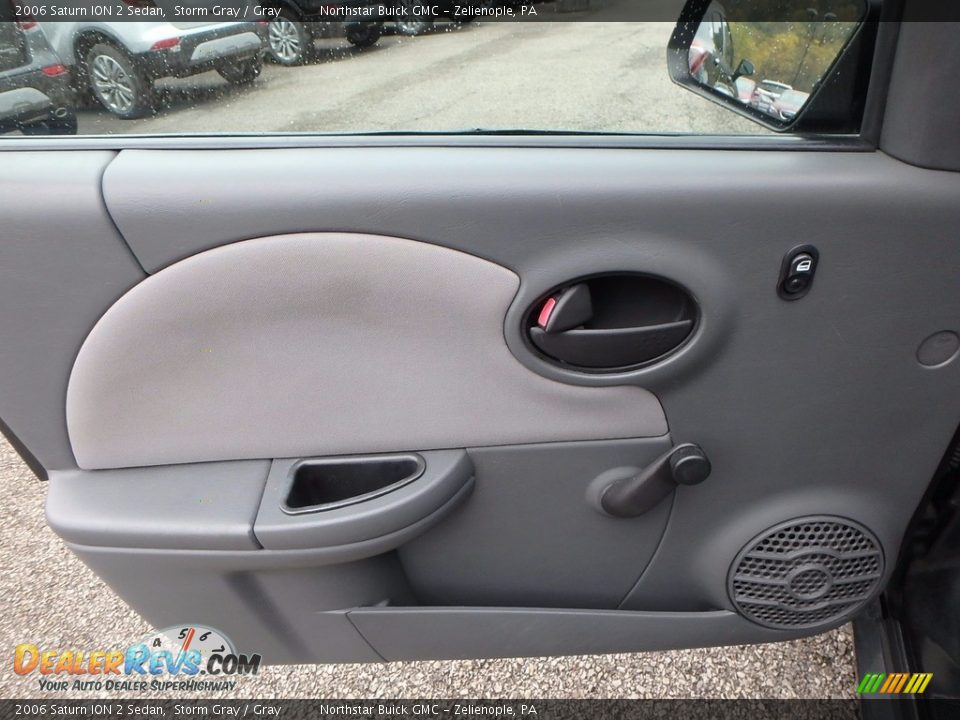 2006 Saturn ION 2 Sedan Storm Gray / Gray Photo #20