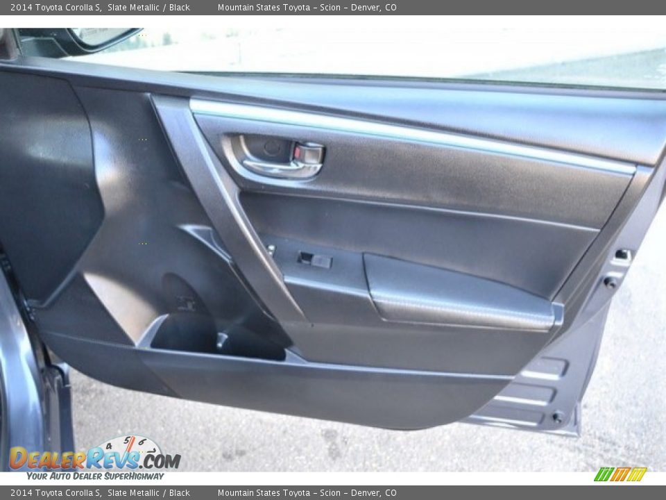 2014 Toyota Corolla S Slate Metallic / Black Photo #25