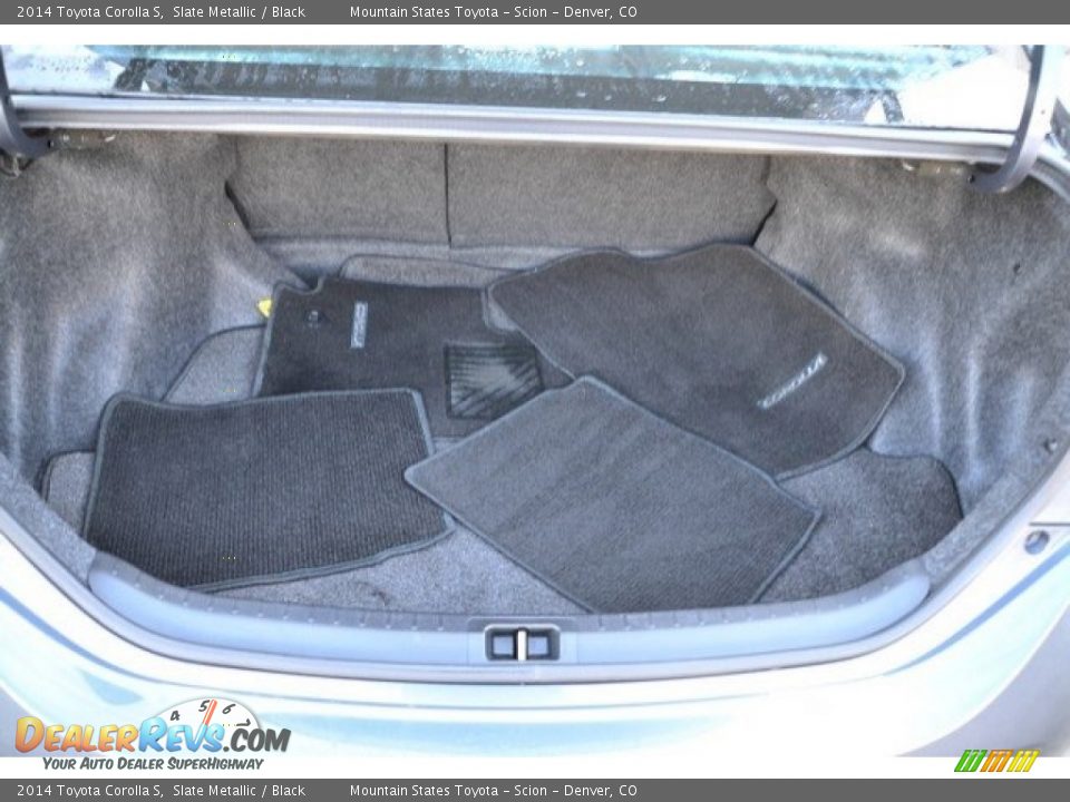 2014 Toyota Corolla S Slate Metallic / Black Photo #26