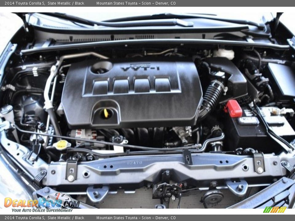 2014 Toyota Corolla S Slate Metallic / Black Photo #27