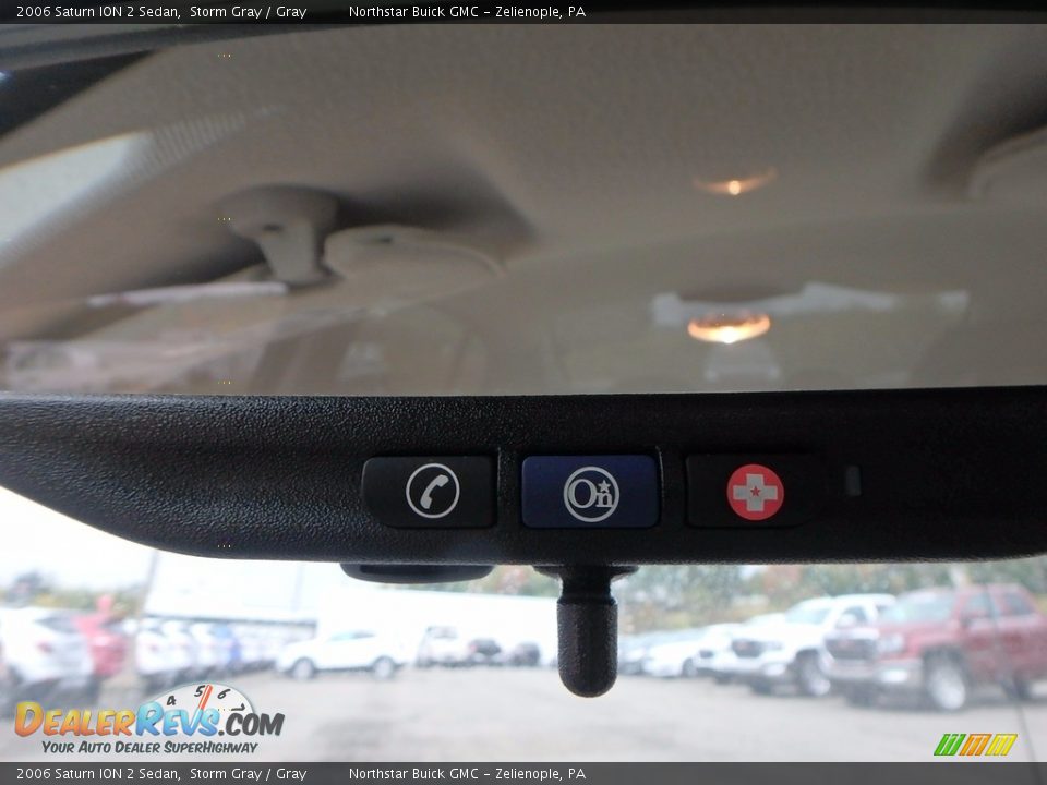 2006 Saturn ION 2 Sedan Storm Gray / Gray Photo #29