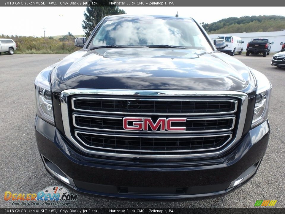 2018 GMC Yukon XL SLT 4WD Onyx Black / Jet Black Photo #2