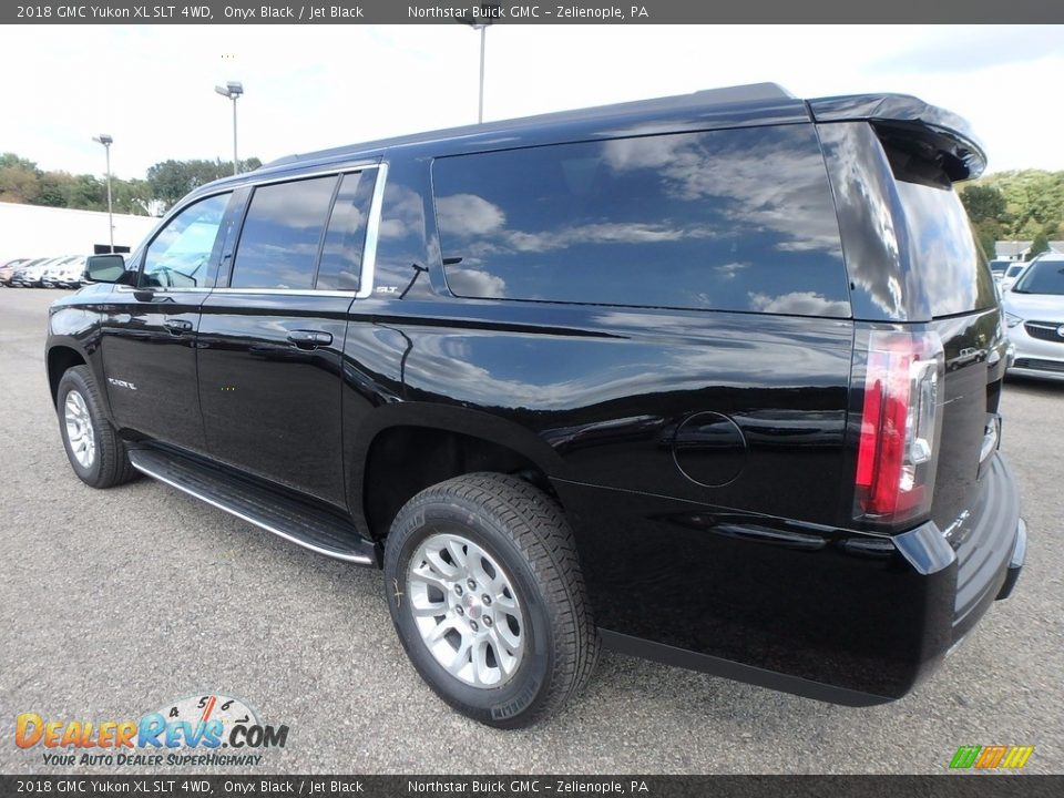 2018 GMC Yukon XL SLT 4WD Onyx Black / Jet Black Photo #7