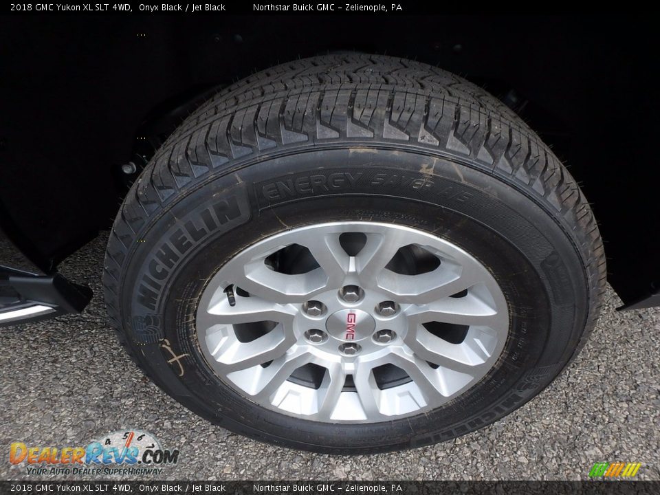 2018 GMC Yukon XL SLT 4WD Onyx Black / Jet Black Photo #9