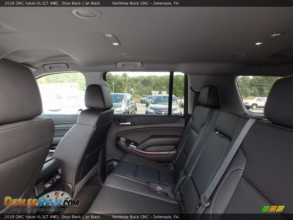 Rear Seat of 2018 GMC Yukon XL SLT 4WD Photo #11
