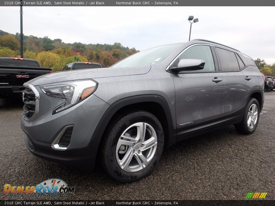 2018 GMC Terrain SLE AWD Satin Steel Metallic / ­Jet Black Photo #1