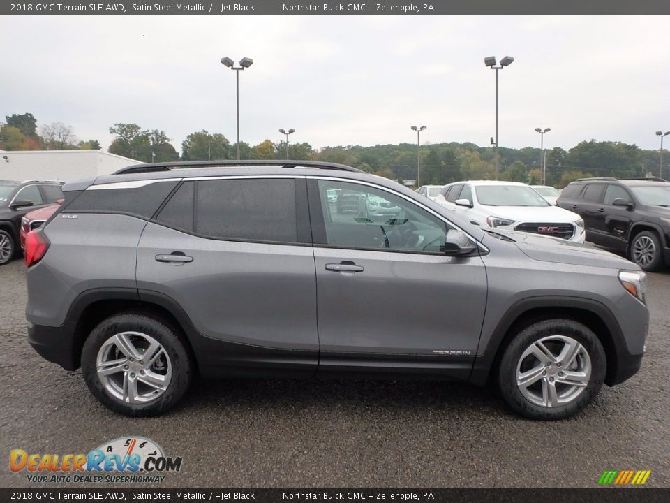 2018 GMC Terrain SLE AWD Satin Steel Metallic / ­Jet Black Photo #4