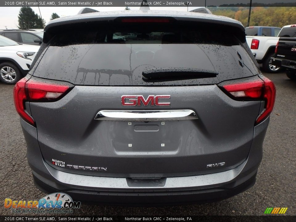 2018 GMC Terrain SLE AWD Satin Steel Metallic / ­Jet Black Photo #6