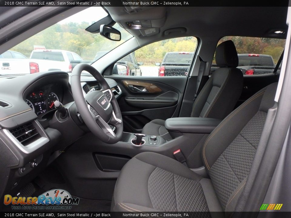 2018 GMC Terrain SLE AWD Satin Steel Metallic / ­Jet Black Photo #11