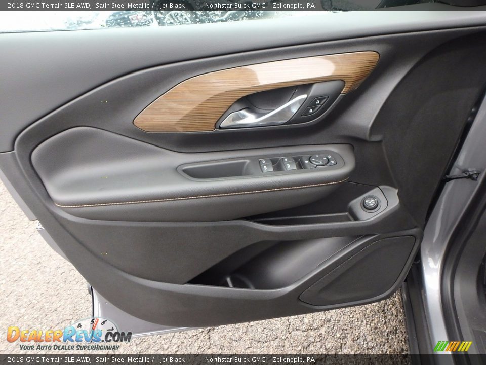 2018 GMC Terrain SLE AWD Satin Steel Metallic / ­Jet Black Photo #14
