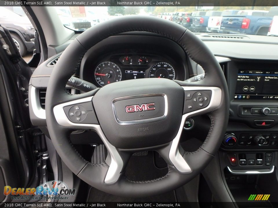 2018 GMC Terrain SLE AWD Satin Steel Metallic / ­Jet Black Photo #17