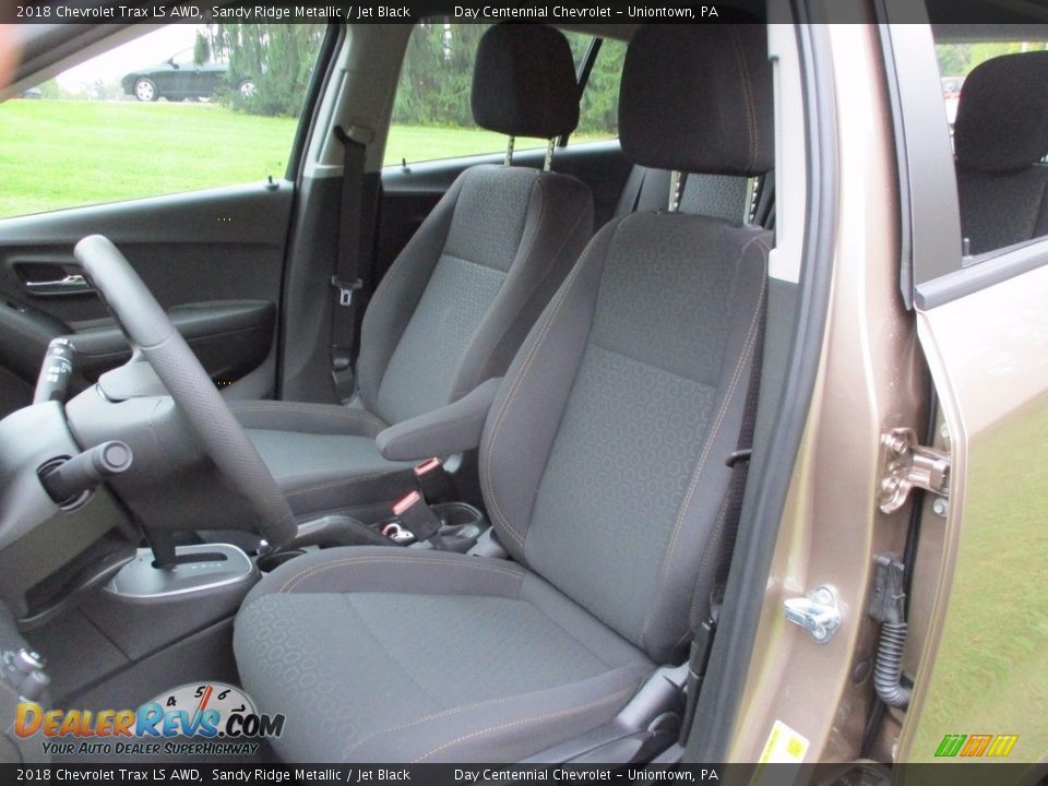 Front Seat of 2018 Chevrolet Trax LS AWD Photo #7