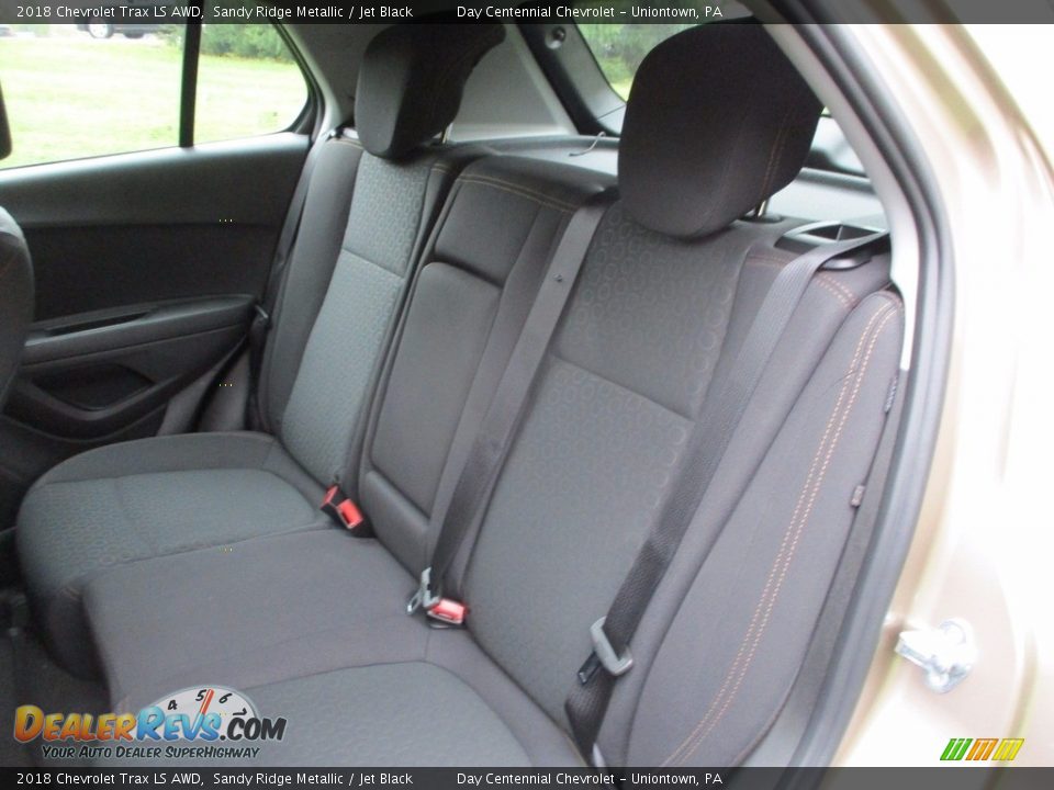 Rear Seat of 2018 Chevrolet Trax LS AWD Photo #8