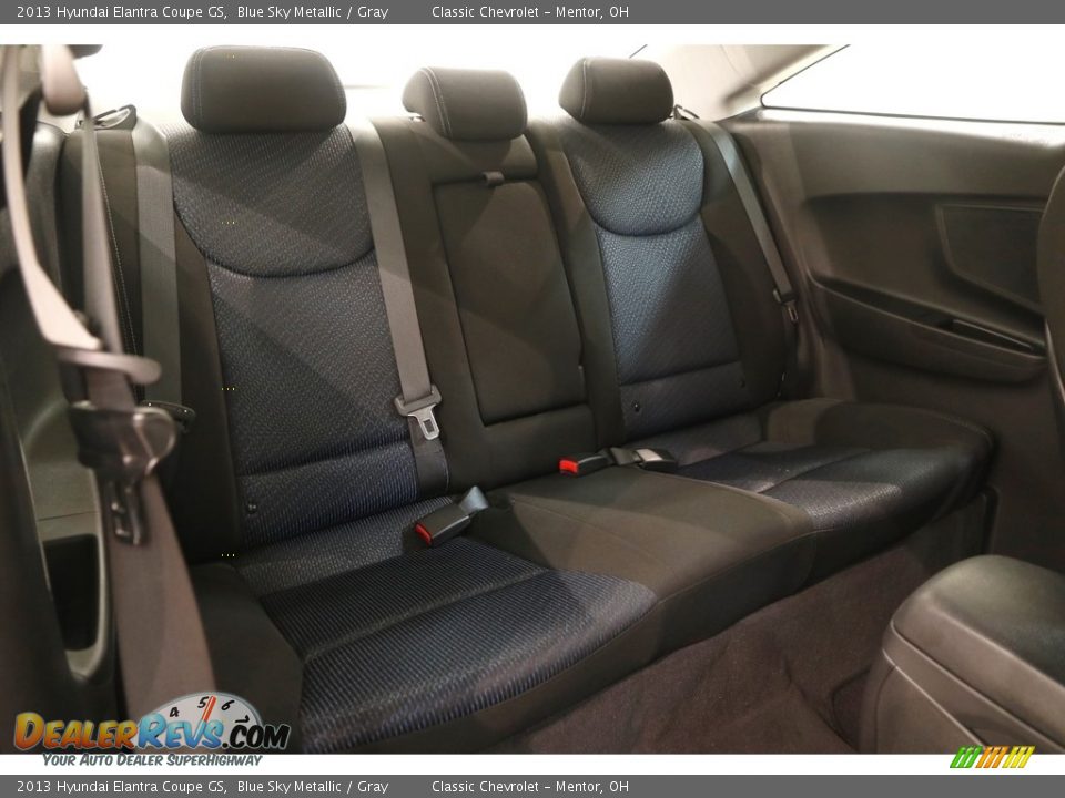2013 Hyundai Elantra Coupe GS Blue Sky Metallic / Gray Photo #15