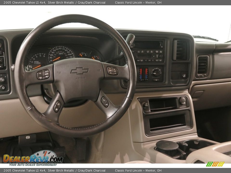 2005 Chevrolet Tahoe LS 4x4 Silver Birch Metallic / Gray/Dark Charcoal Photo #7