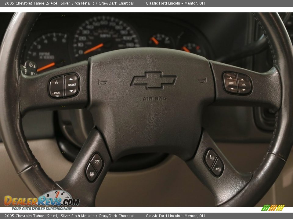 2005 Chevrolet Tahoe LS 4x4 Silver Birch Metallic / Gray/Dark Charcoal Photo #8
