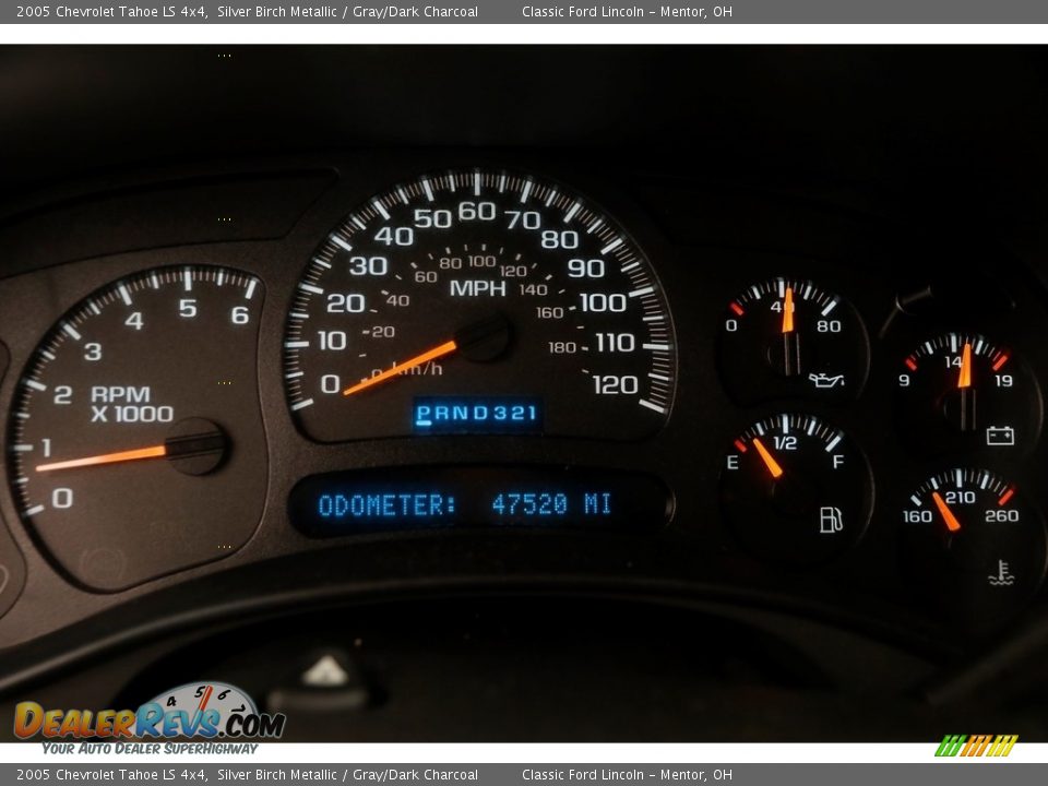 2005 Chevrolet Tahoe LS 4x4 Silver Birch Metallic / Gray/Dark Charcoal Photo #9