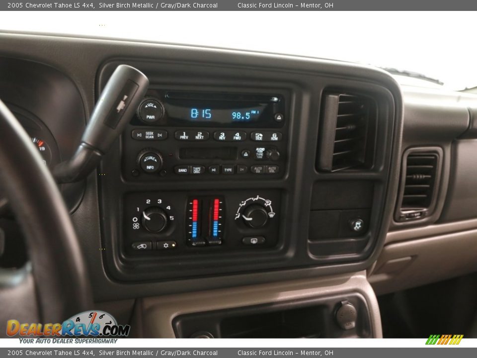 2005 Chevrolet Tahoe LS 4x4 Silver Birch Metallic / Gray/Dark Charcoal Photo #10