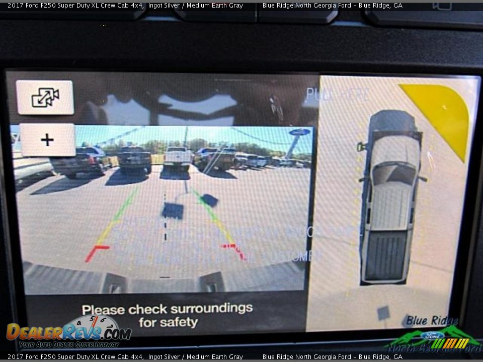 2017 Ford F250 Super Duty XL Crew Cab 4x4 Ingot Silver / Medium Earth Gray Photo #20