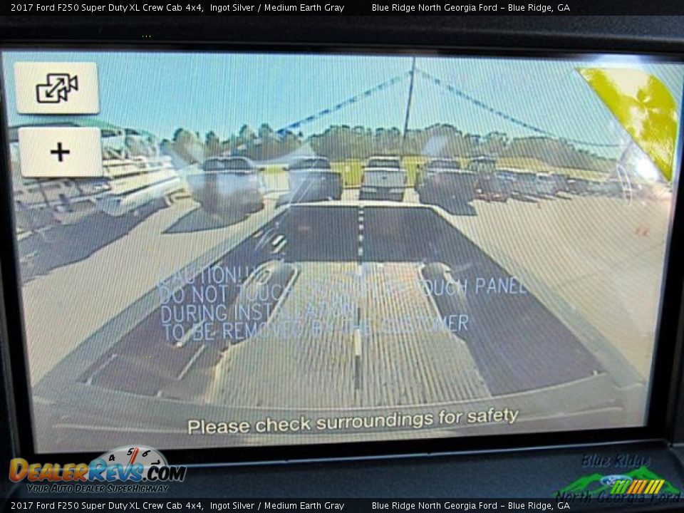 2017 Ford F250 Super Duty XL Crew Cab 4x4 Ingot Silver / Medium Earth Gray Photo #21