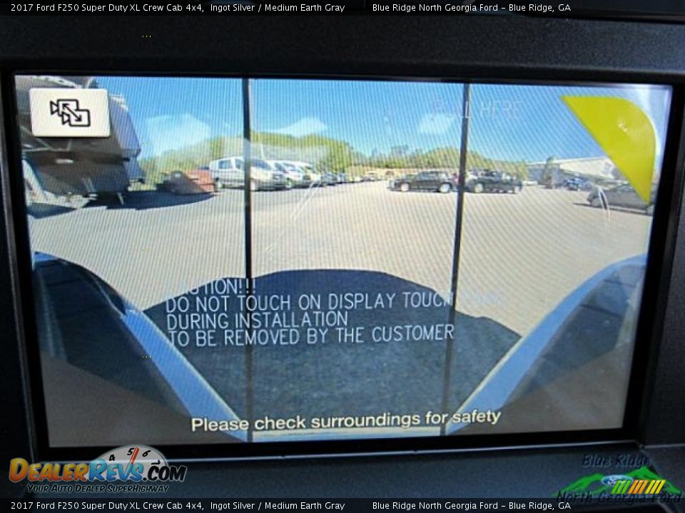 2017 Ford F250 Super Duty XL Crew Cab 4x4 Ingot Silver / Medium Earth Gray Photo #23