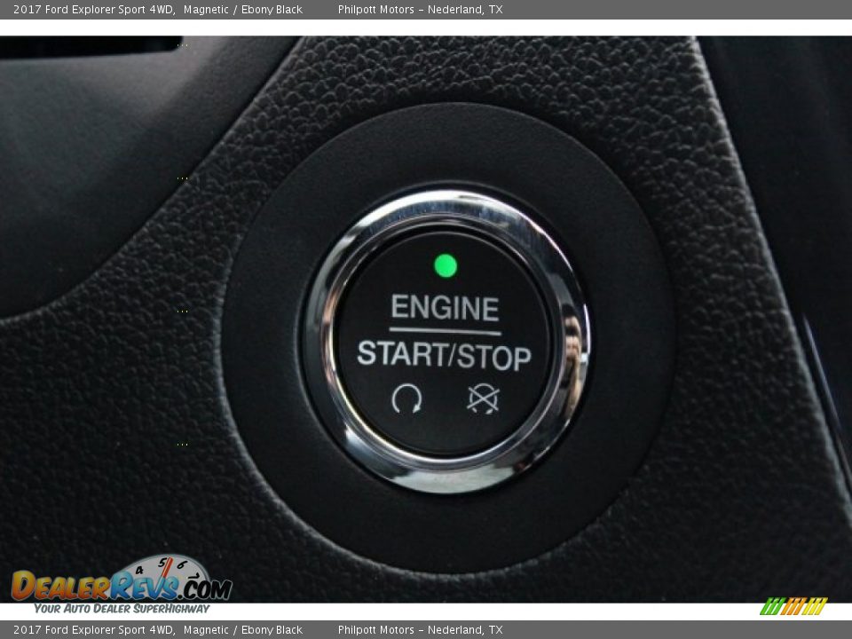 2017 Ford Explorer Sport 4WD Magnetic / Ebony Black Photo #16