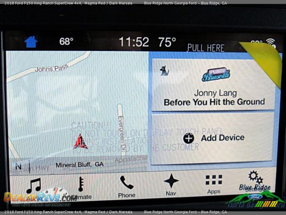 2018 Ford F150 King Ranch SuperCrew 4x4 Magma Red / Dark Marsala Photo #19