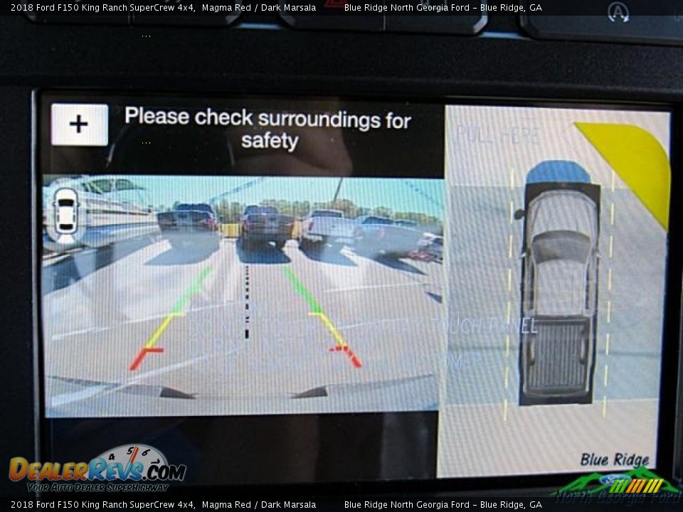 2018 Ford F150 King Ranch SuperCrew 4x4 Magma Red / Dark Marsala Photo #20