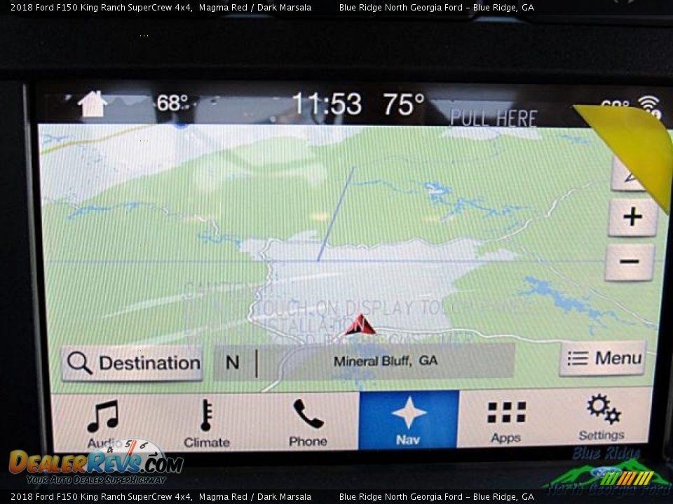2018 Ford F150 King Ranch SuperCrew 4x4 Magma Red / Dark Marsala Photo #22