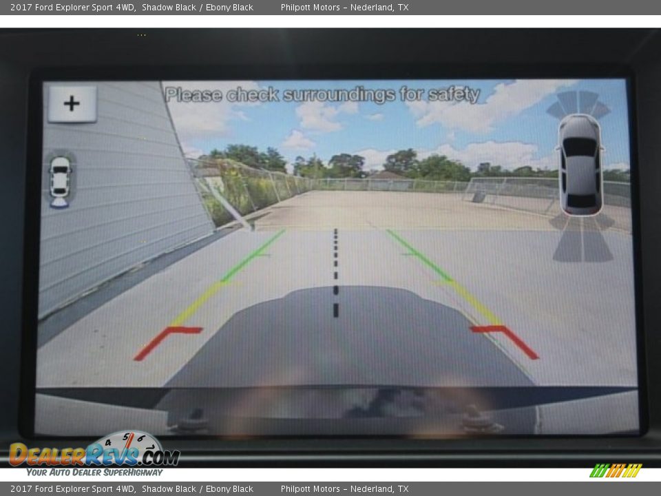 2017 Ford Explorer Sport 4WD Shadow Black / Ebony Black Photo #13