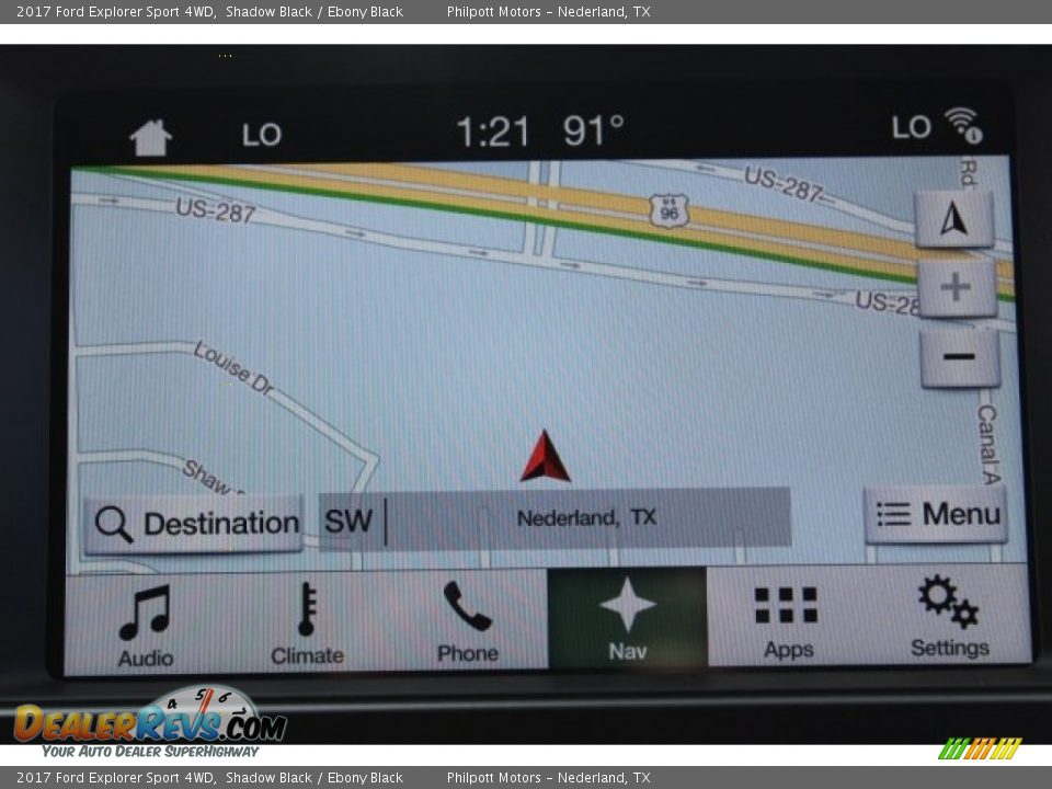 2017 Ford Explorer Sport 4WD Shadow Black / Ebony Black Photo #14